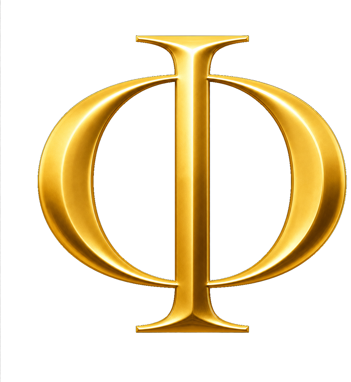 Phyros metallic gold symbol